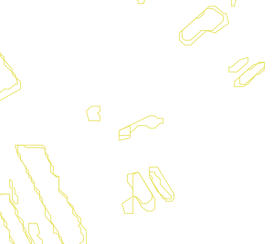 Daksegment met contourlijnen en structuurweergave