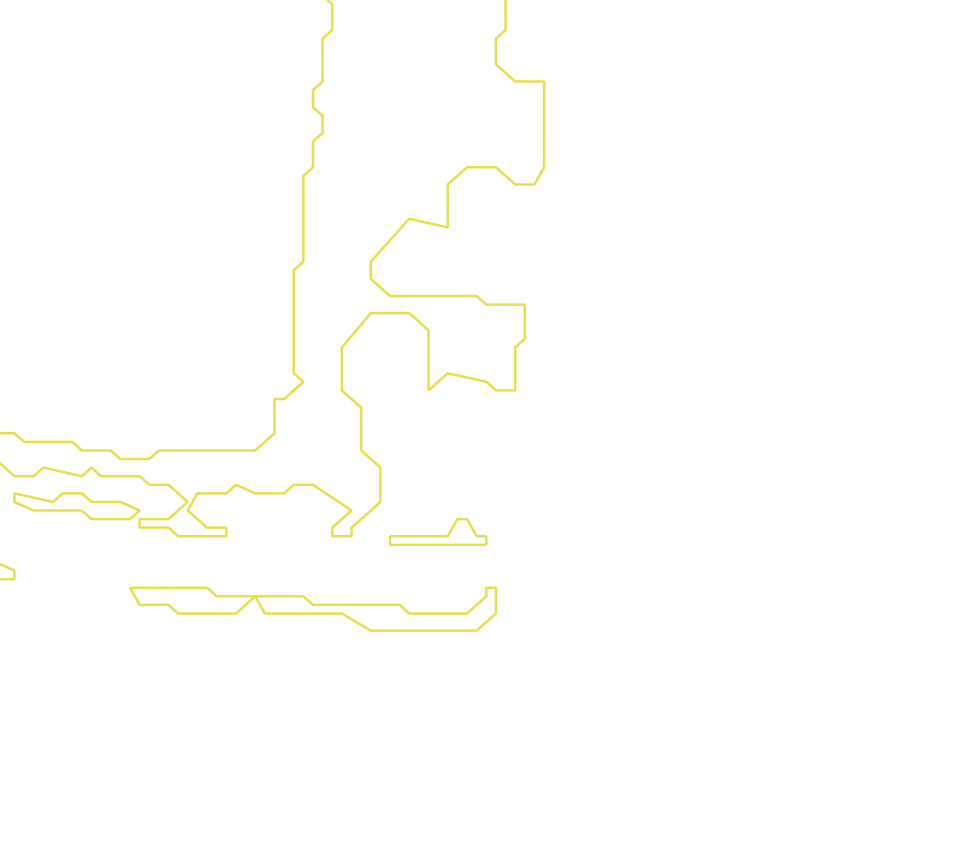 Daksegment met contourlijnen en structuurweergave