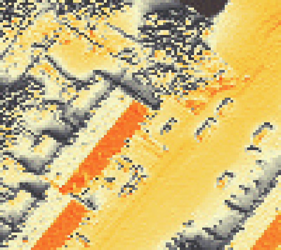 PV-irradiatie op daksegment met intensiteitsverdeling van zonlicht