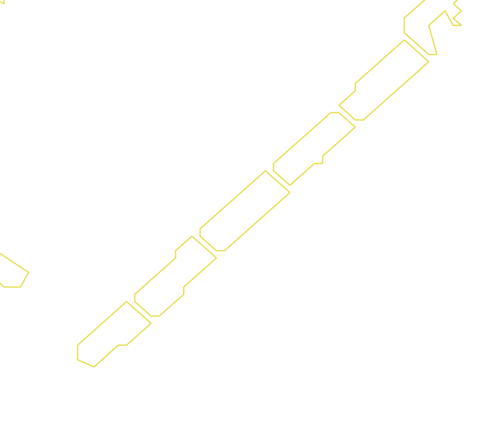 Daksegment ingezoomd met contourlijnen en structuurweergave