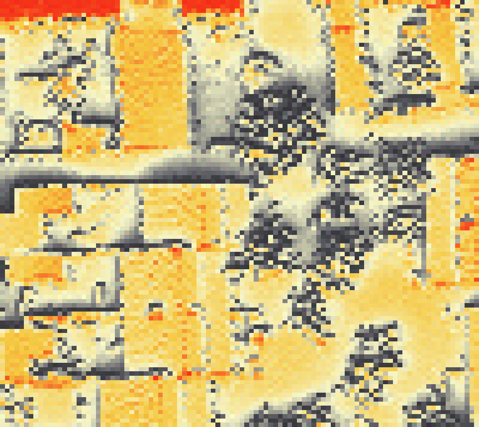 PV-irradiatie op daksegment met intensiteitsverdeling van zonlicht