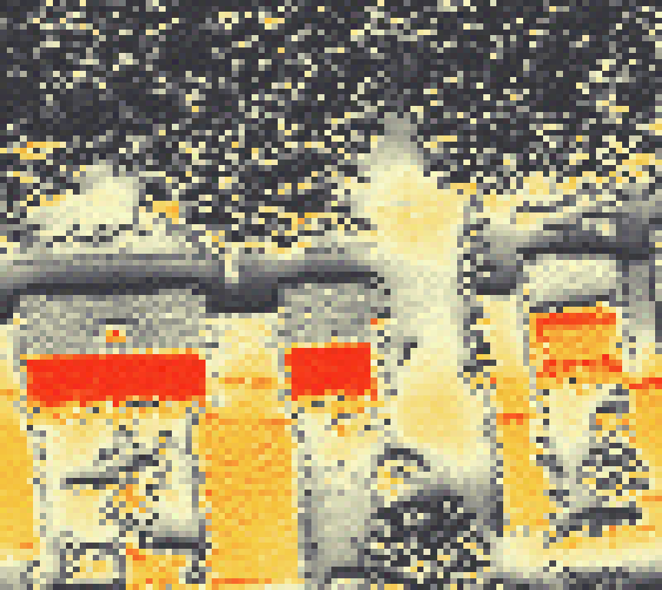 PV-irradiatie op daksegment met intensiteitsverdeling van zonlicht