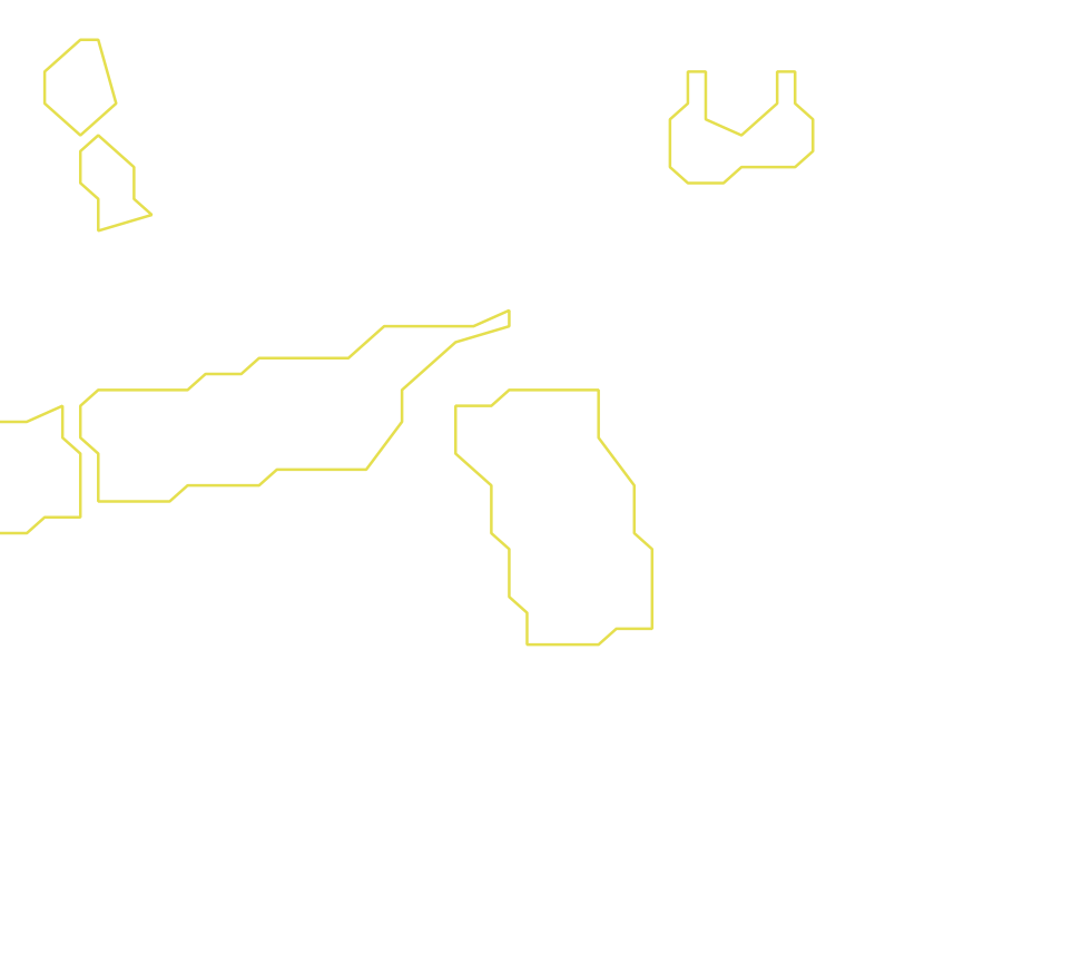 Daksegment ingezoomd met contourlijnen en structuurweergave