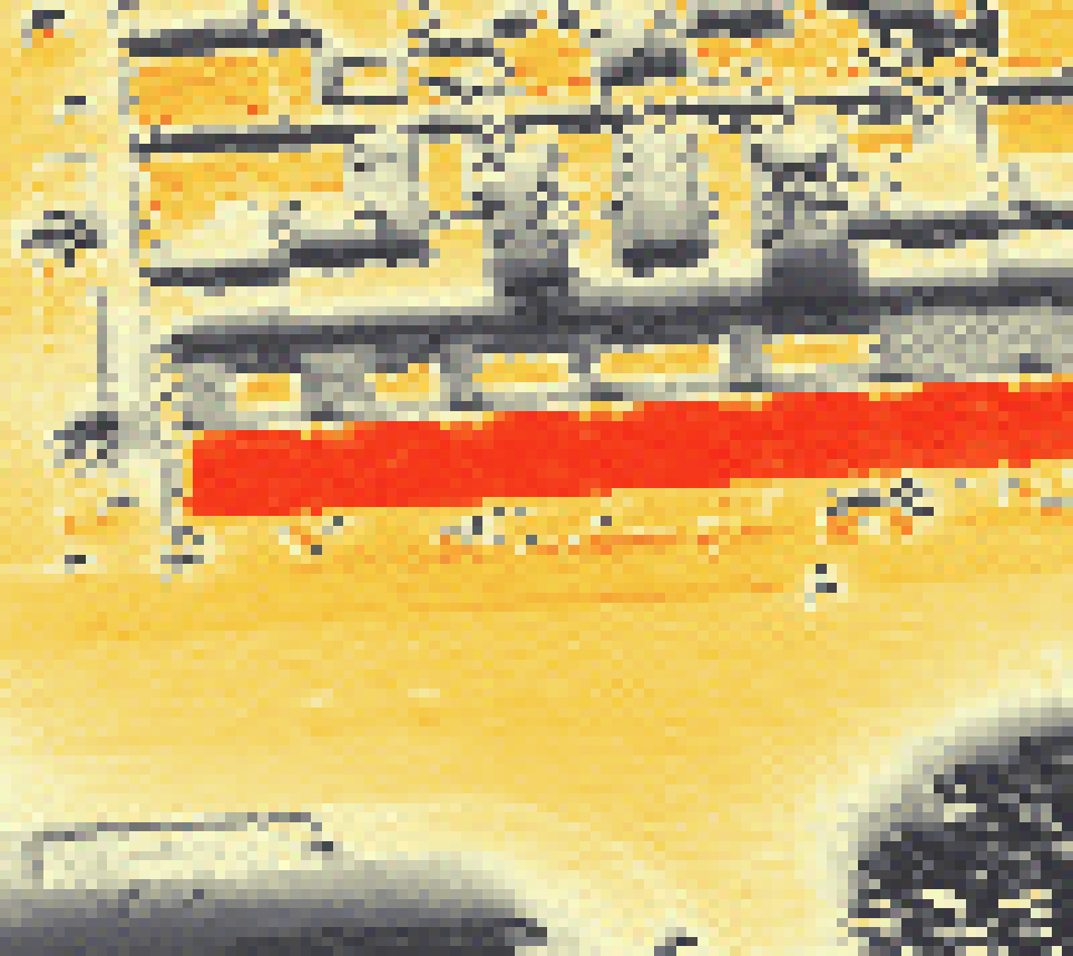 PV-irradiatie op daksegment met intensiteitsverdeling van zonlicht