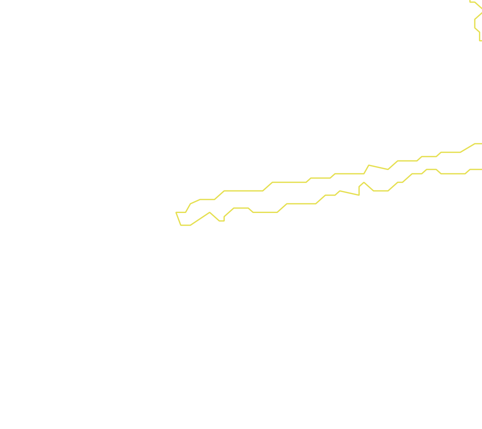 Daksegment met contourlijnen en structuurweergave