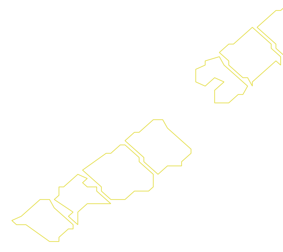 Daksegment ingezoomd met contourlijnen en structuurweergave