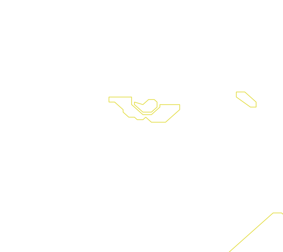 Daksegment met contourlijnen en structuurweergave