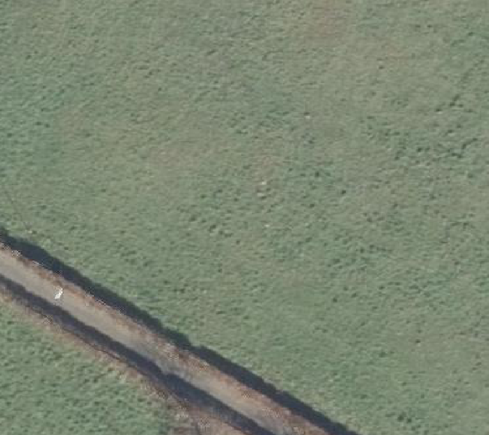 True ortho luchtfoto van Veghel met zicht op woning