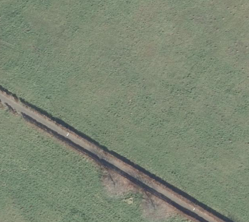 True ortho Luchtfoto op daksegment