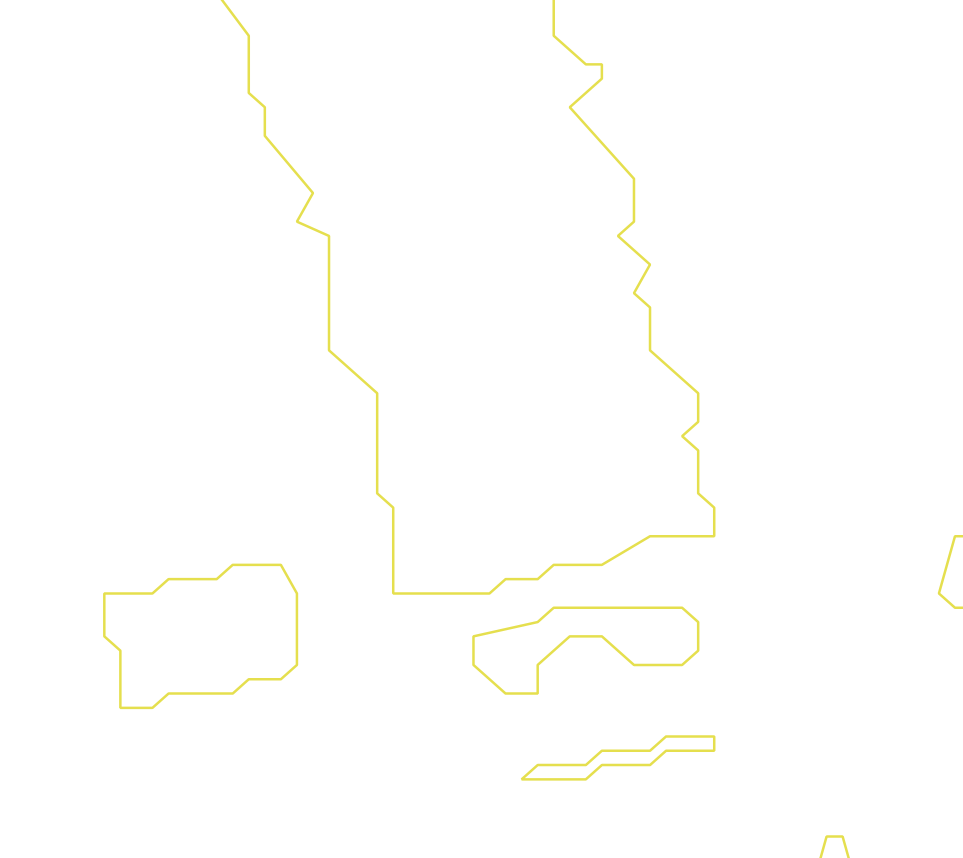 Daksegment ingezoomd met contourlijnen en structuurweergave