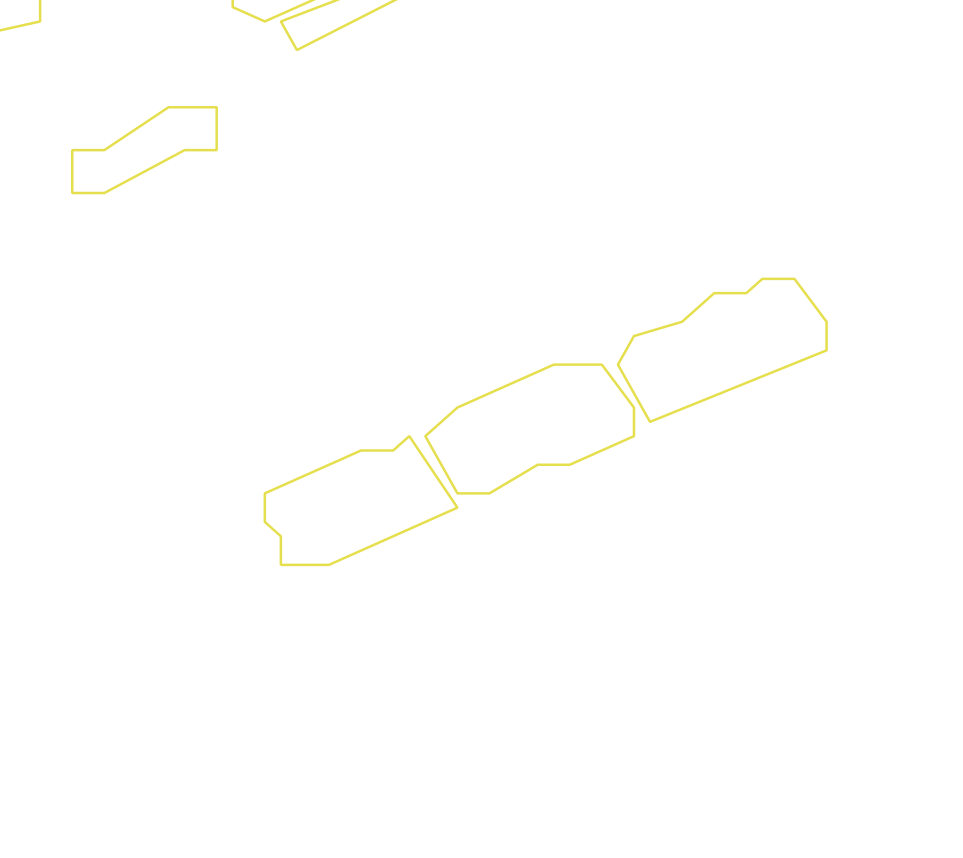 Daksegment ingezoomd met contourlijnen en structuurweergave