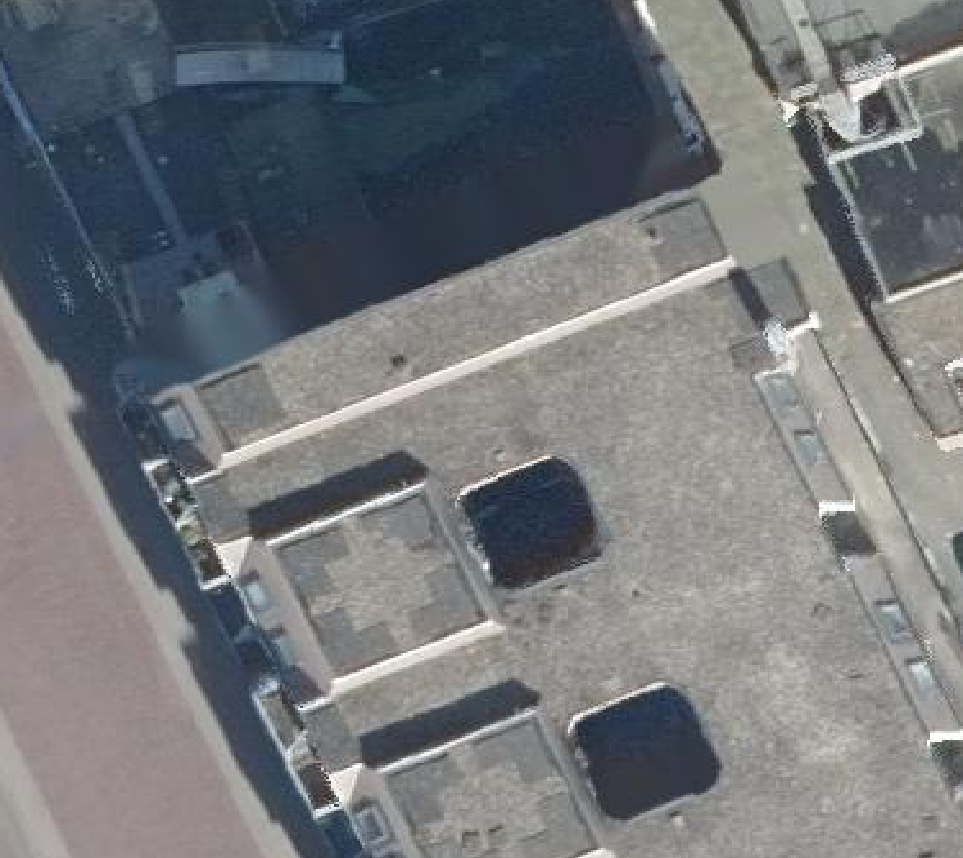 True ortho luchtfoto van Veghel met zicht op woning
