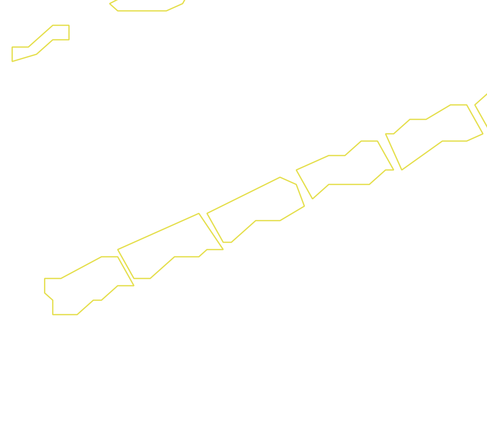 Daksegment ingezoomd met contourlijnen en structuurweergave
