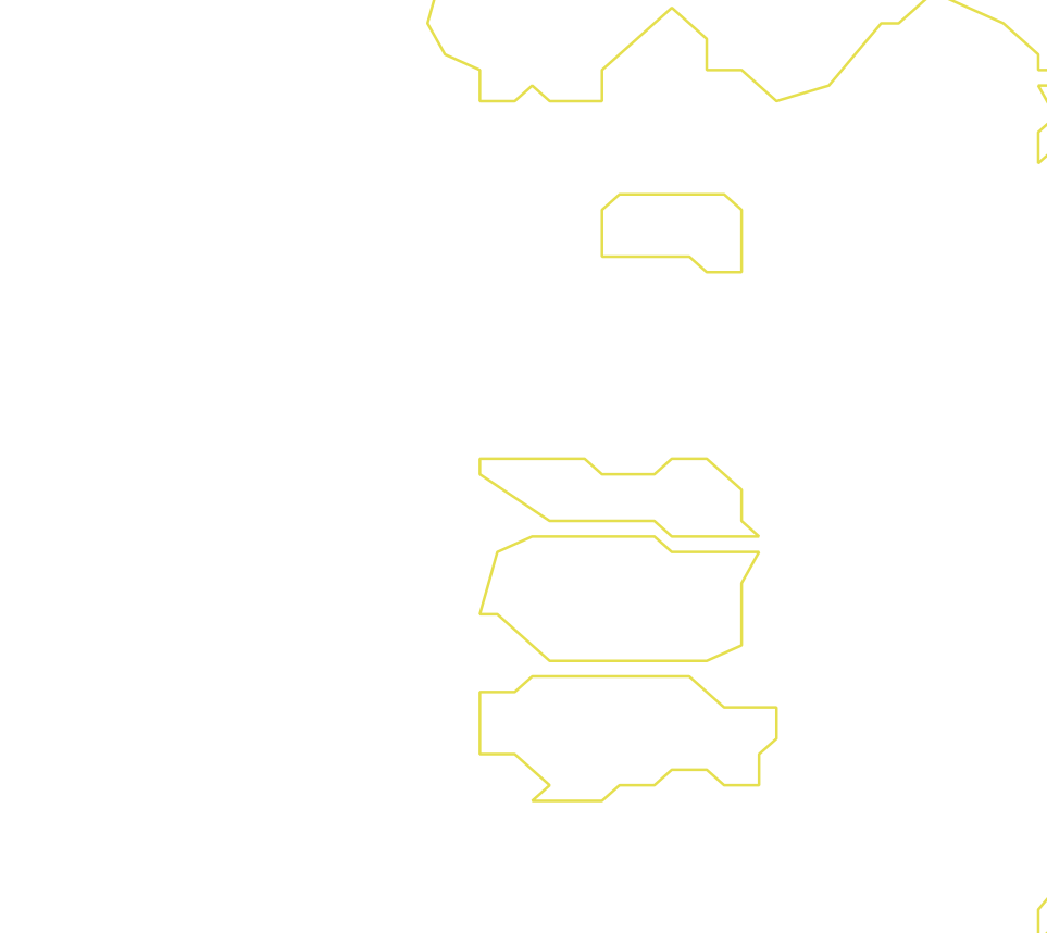 Daksegment ingezoomd met contourlijnen en structuurweergave