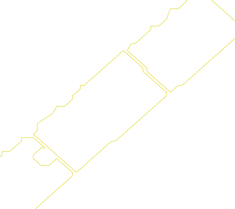 Daksegment ingezoomd met contourlijnen en structuurweergave