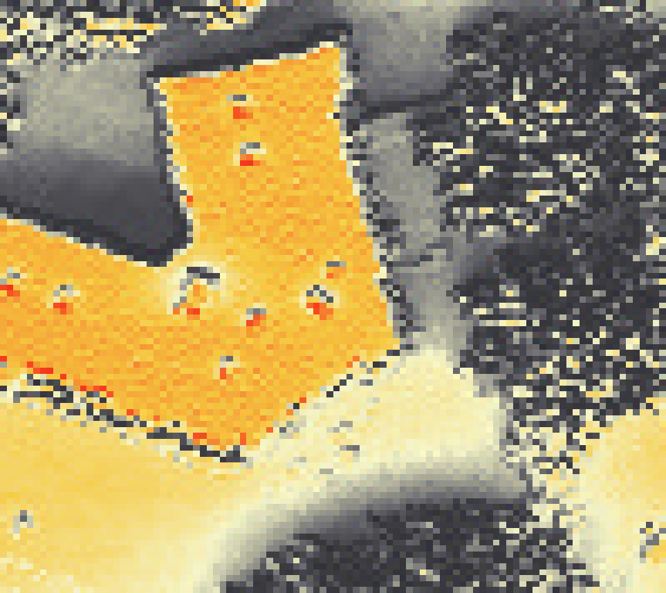 PV-irradiatie op daksegment met intensiteitsverdeling van zonlicht