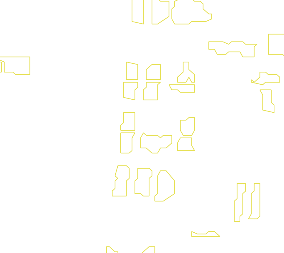Daksegment met contourlijnen en structuurweergave