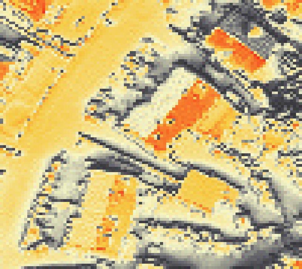 PV-irradiatie op daksegment met intensiteitsverdeling van zonlicht