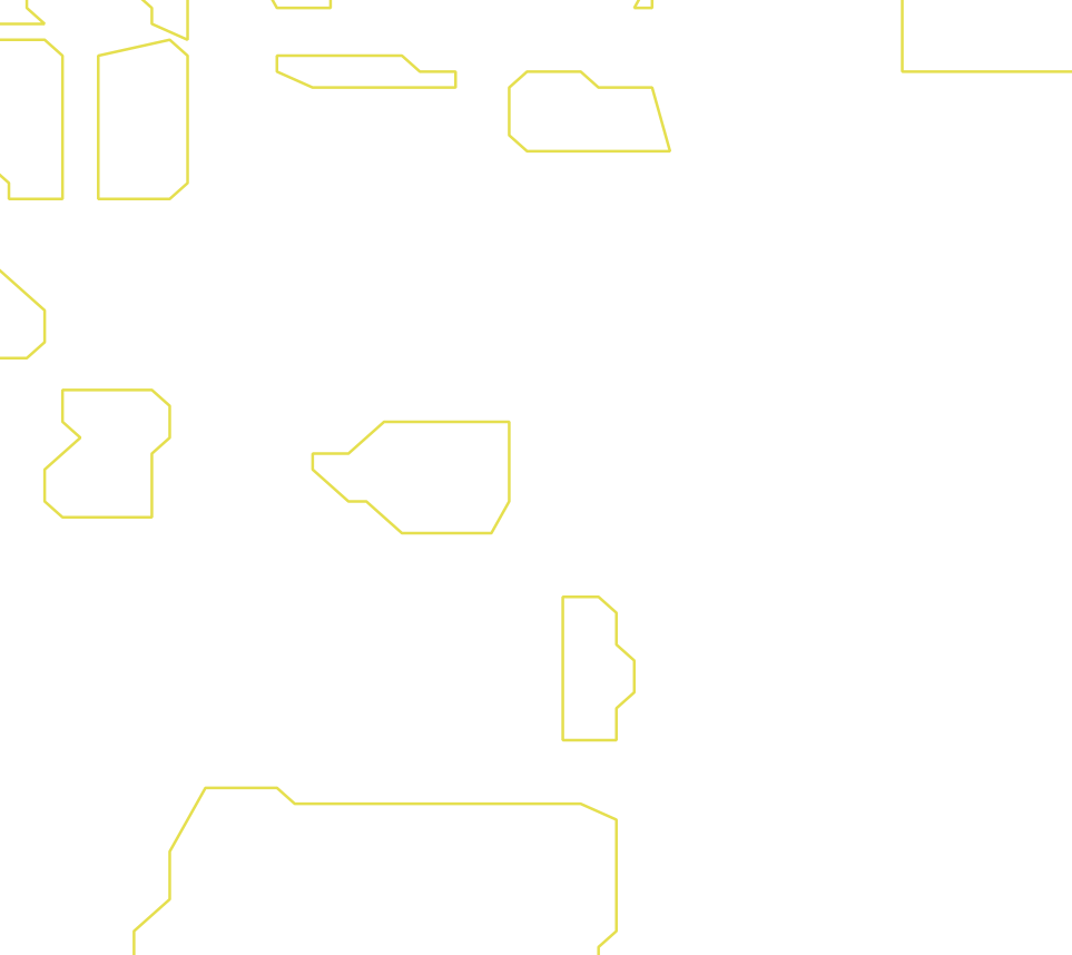 Daksegment ingezoomd met contourlijnen en structuurweergave