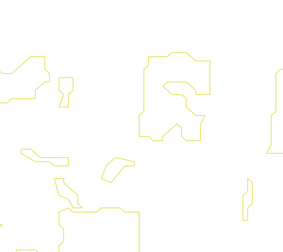 Daksegment ingezoomd met contourlijnen en structuurweergave