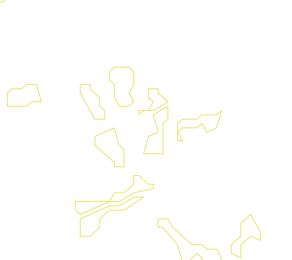Daksegment ingezoomd met contourlijnen en structuurweergave