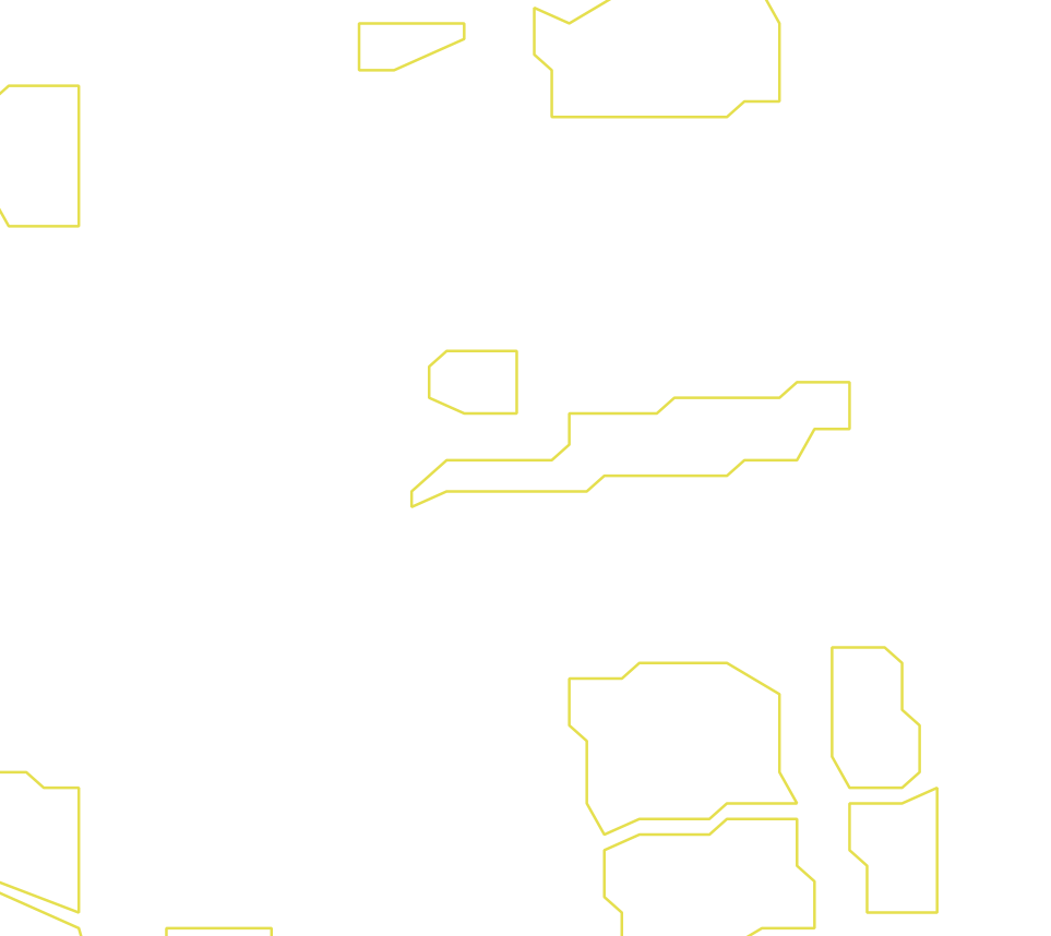 Daksegment ingezoomd met contourlijnen en structuurweergave