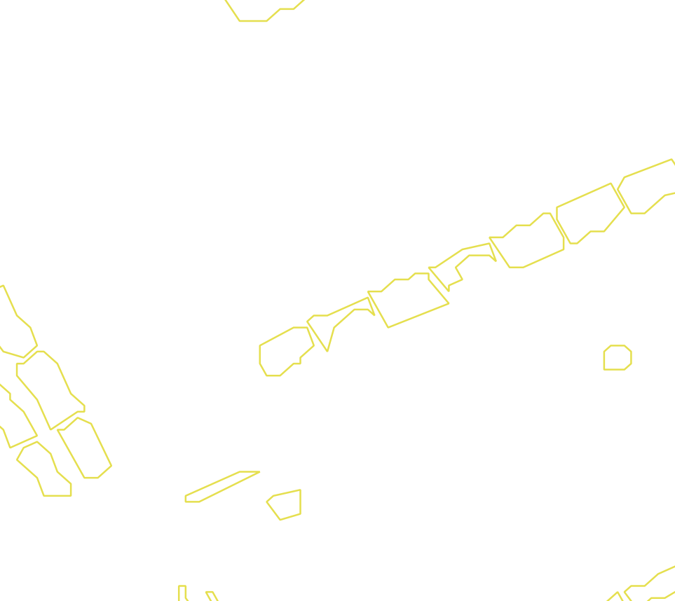 Daksegment met contourlijnen en structuurweergave