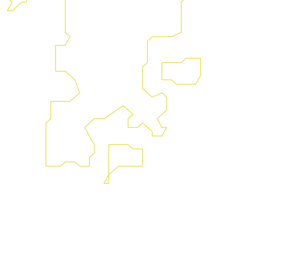 Daksegment ingezoomd met contourlijnen en structuurweergave