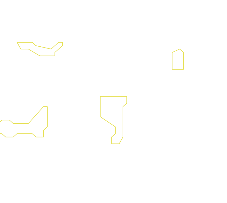 Daksegment ingezoomd met contourlijnen en structuurweergave
