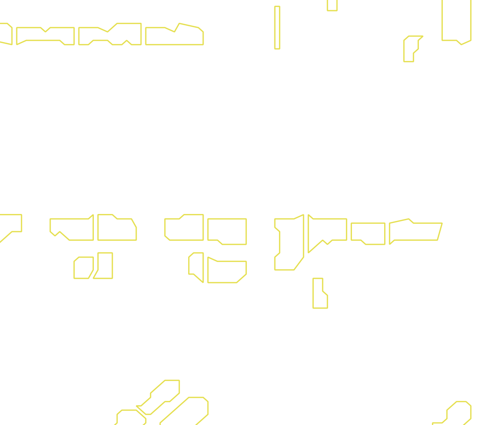 Daksegment met contourlijnen en structuurweergave