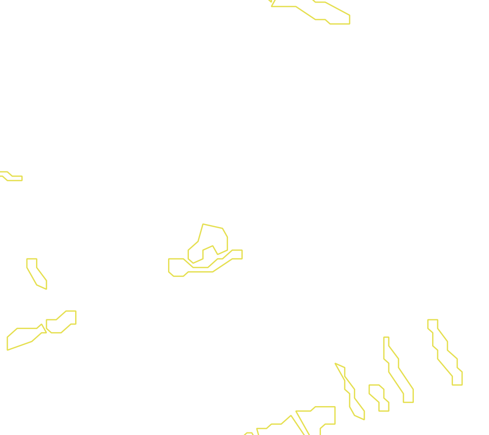 Daksegment met contourlijnen en structuurweergave