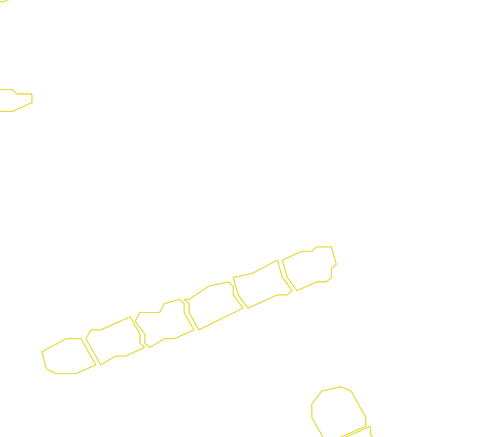 Daksegment met contourlijnen en structuurweergave