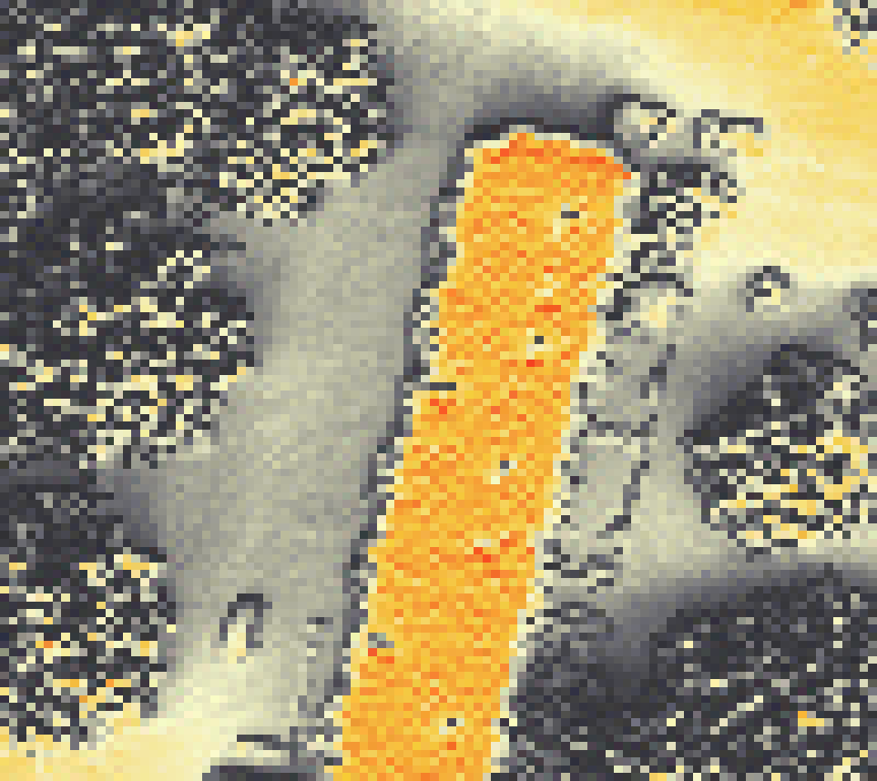 PV-irradiatie op daksegment met intensiteitsverdeling van zonlicht