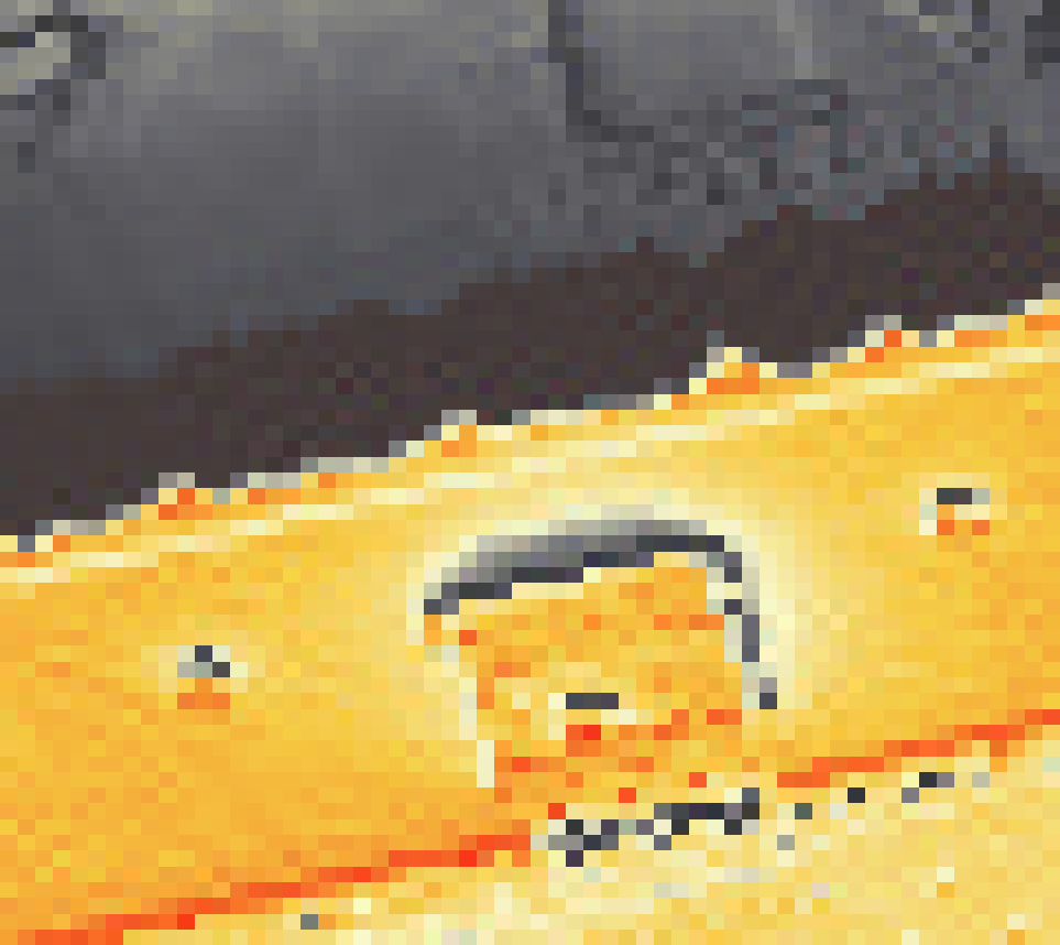 PV-irradiatie op daksegment ingezoomd met intensiteitsverdeling van zonlicht