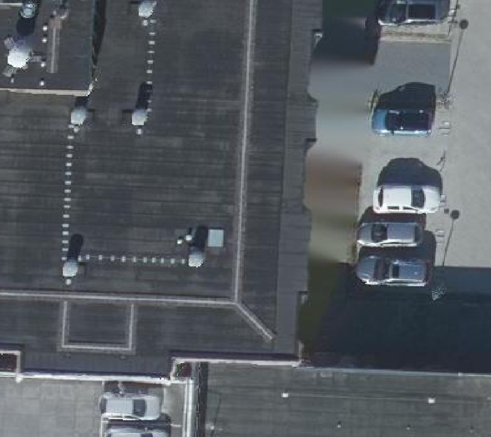 True ortho luchtfoto van Dordrecht met zicht op woning