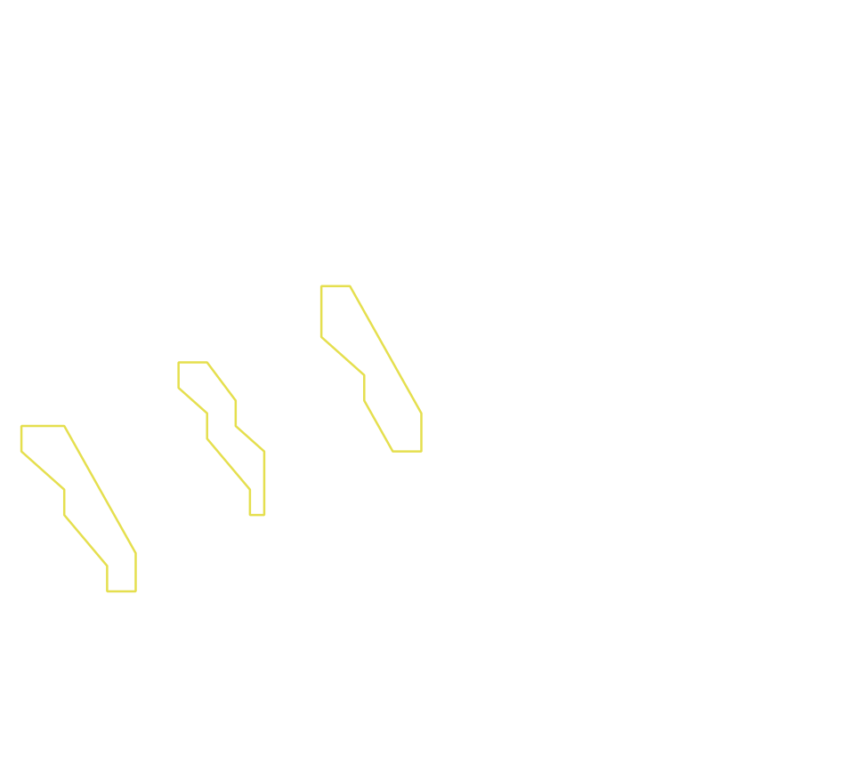 Daksegment ingezoomd met contourlijnen en structuurweergave