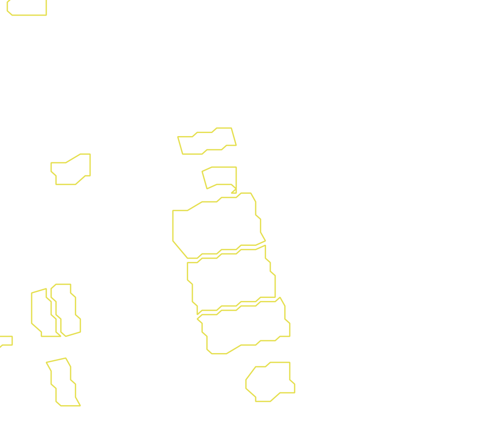 Daksegment met contourlijnen en structuurweergave