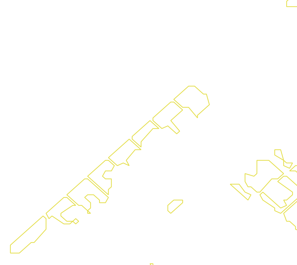 Daksegment met contourlijnen en structuurweergave