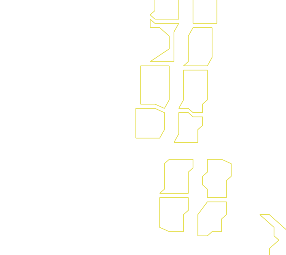 Daksegment ingezoomd met contourlijnen en structuurweergave