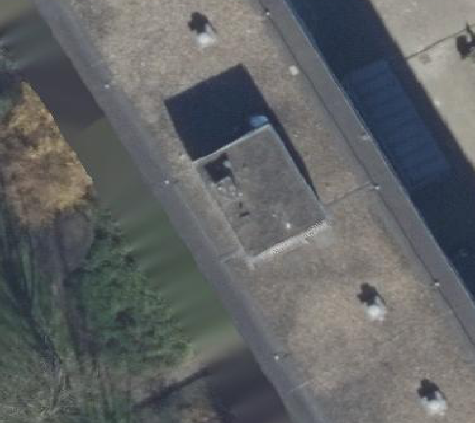 True ortho luchtfoto van Rotterdam met zicht op woning