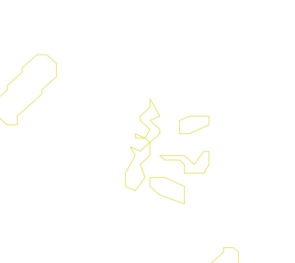 Daksegment ingezoomd met contourlijnen en structuurweergave