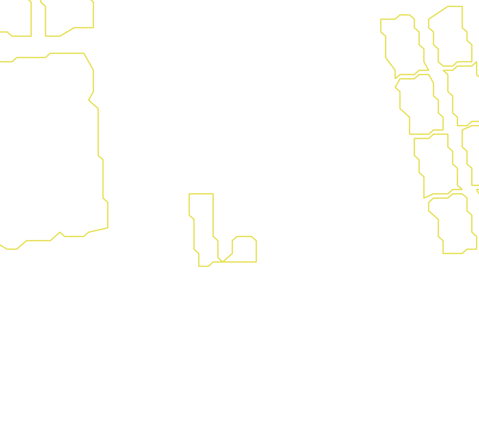 Daksegment met contourlijnen en structuurweergave