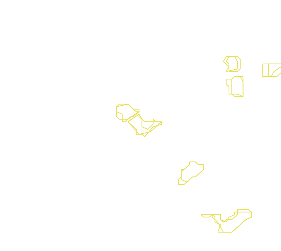 Daksegment met contourlijnen en structuurweergave