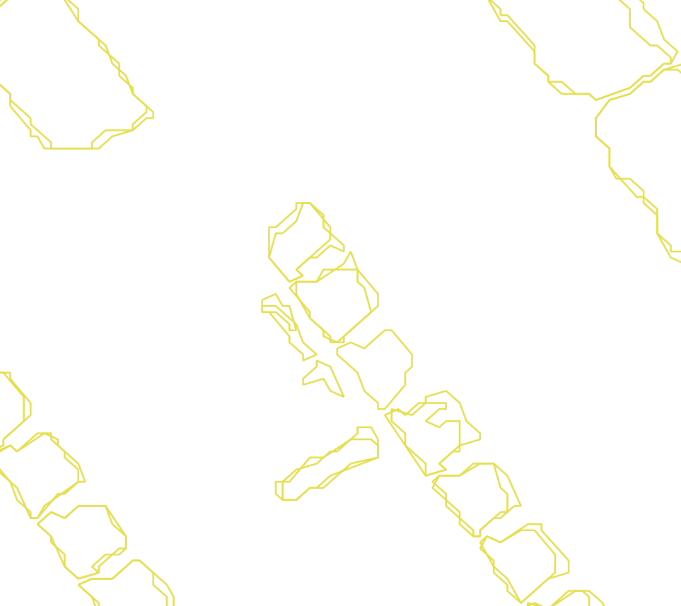 Daksegment met contourlijnen en structuurweergave