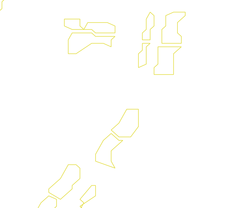Daksegment ingezoomd met contourlijnen en structuurweergave