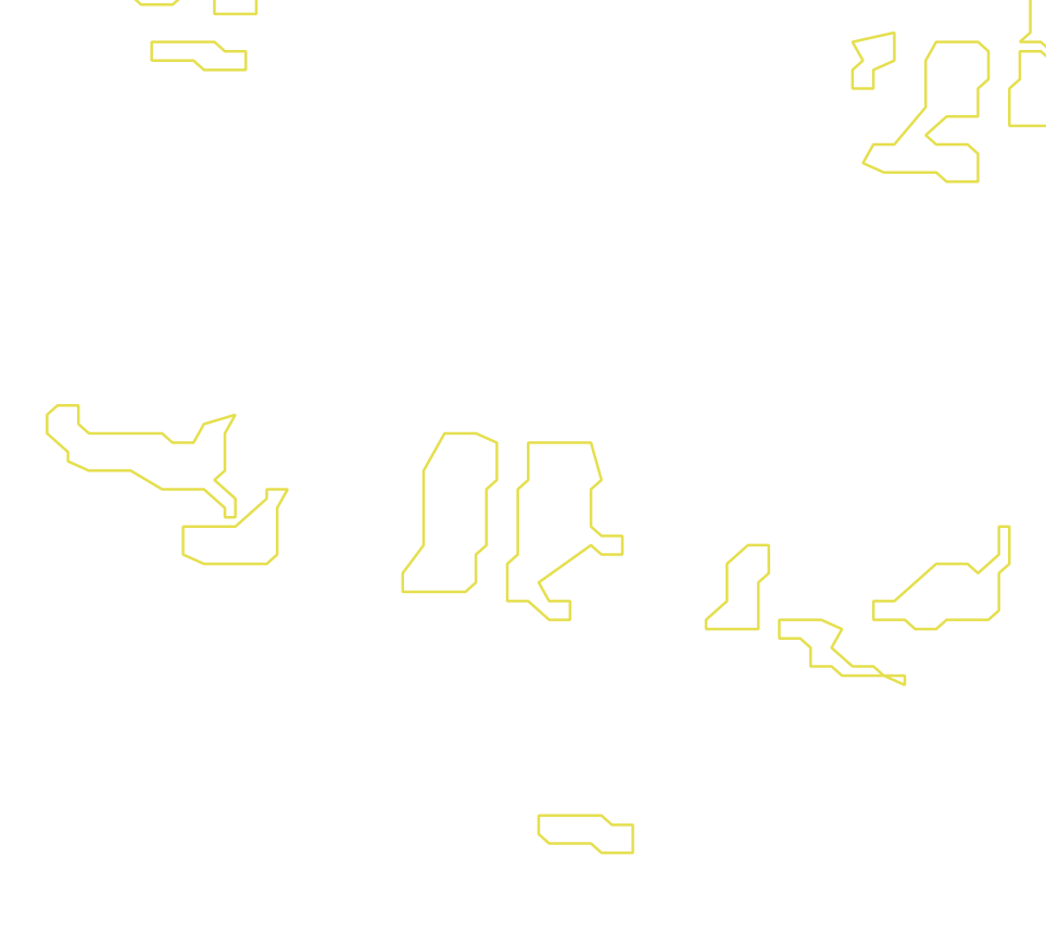 Daksegment met contourlijnen en structuurweergave
