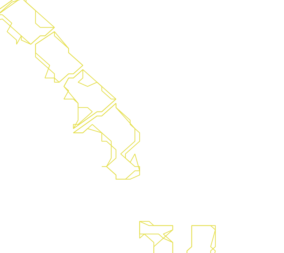 Daksegment ingezoomd met contourlijnen en structuurweergave