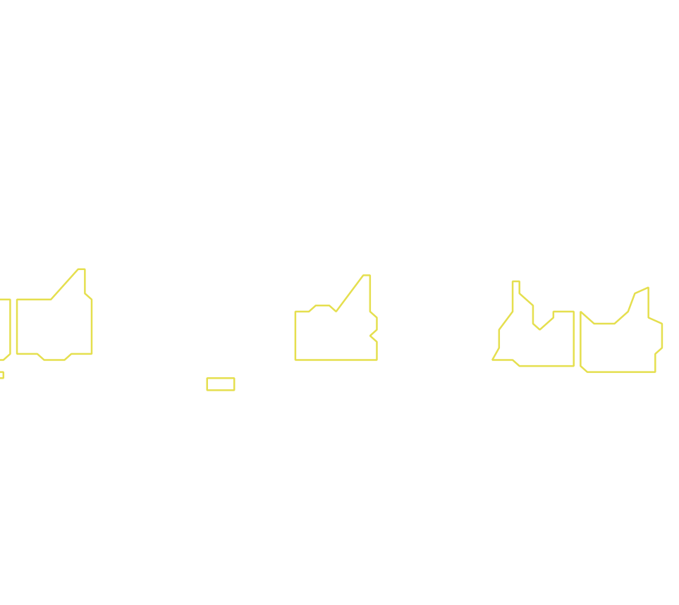 Daksegment met contourlijnen en structuurweergave