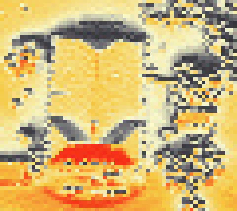 PV-irradiatie op daksegment ingezoomd met intensiteitsverdeling van zonlicht