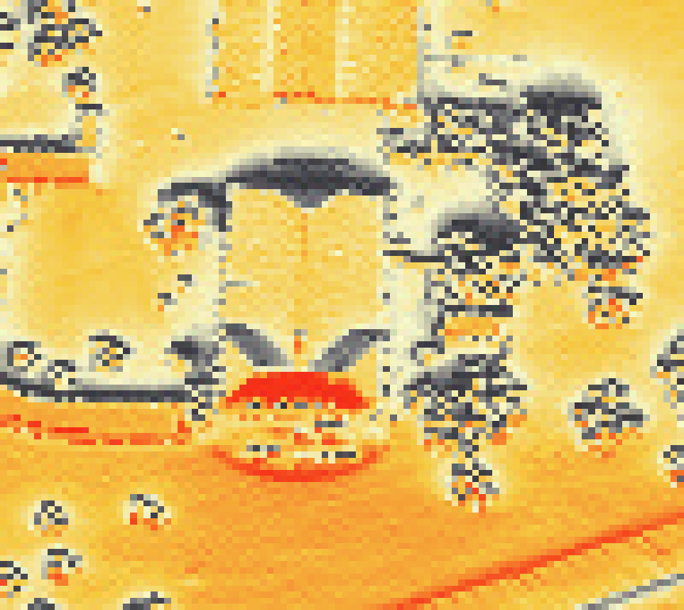 PV-irradiatie op daksegment met intensiteitsverdeling van zonlicht